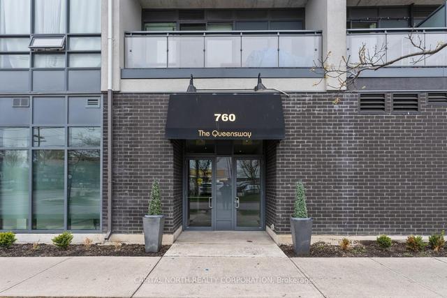 608 - 760 The Queensway, Condo with 2 bedrooms, 2 bathrooms and 1 parking in Toronto ON | Image 1