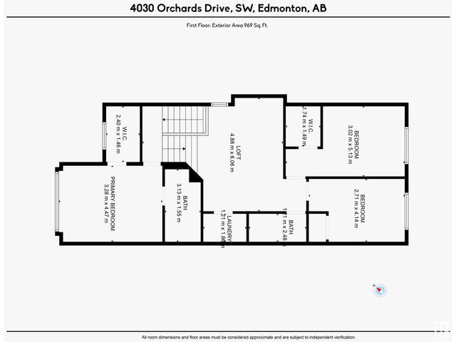 4030 Orchards Dr Sw Sw, House semidetached with 3 bedrooms, 2 bathrooms and null parking in Edmonton AB | Image 27