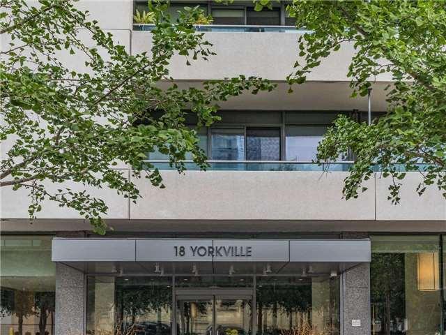 1101 - 18 Yorkville Ave, Condo with 1 bedrooms, 1 bathrooms and 1 parking in Toronto ON | Image 1