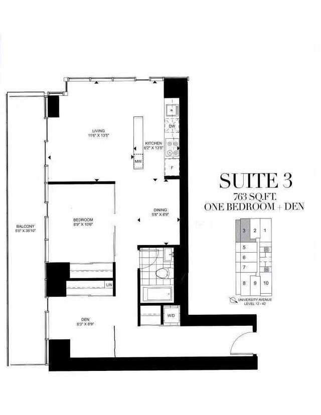 903 - 426 University Ave, Condo with 1 bedrooms, 1 bathrooms and 0 parking in Toronto ON | Image 21