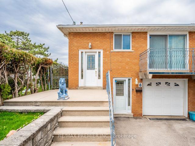 8 Courage Ave, House semidetached with 3 bedrooms, 2 bathrooms and 5 parking in Toronto ON | Image 1