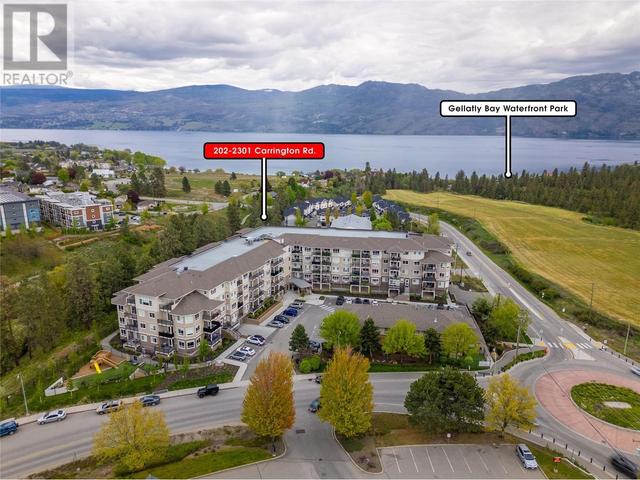202 - 2301 Carrington Rd, Condo with 1 bedrooms, 1 bathrooms and 1 parking in West Kelowna BC | Image 39
