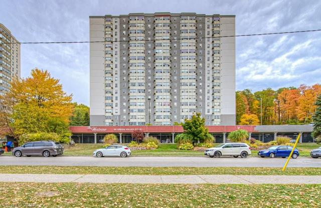 614 - 55 Green Valley Dr, House attached with 1 bedrooms, 1 bathrooms and 1 parking in Kitchener ON | Image 1