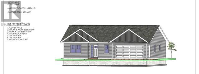lot 041 Lillian Dr, House detached with 3 bedrooms, 2 bathrooms and null parking in New Glasgow PE | Image 1