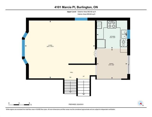 4101 Marcia Pl, House detached with 4 bedrooms, 1 bathrooms and 4 parking in Burlington ON | Image 12