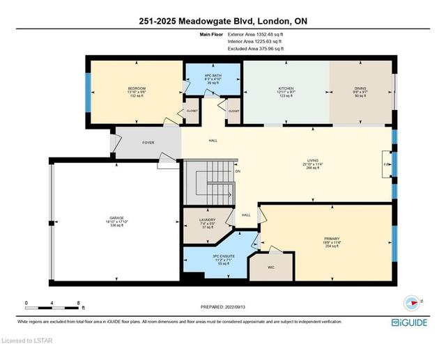 251 - 2025 Meadowgate Blvd, House attached with 3 bedrooms, 3 bathrooms and 4 parking in London ON | Image 43