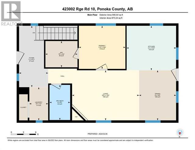 37 - 423002 Range Road 10, House detached with 2 bedrooms, 2 bathrooms and null parking in Ponoka County AB | Image 41