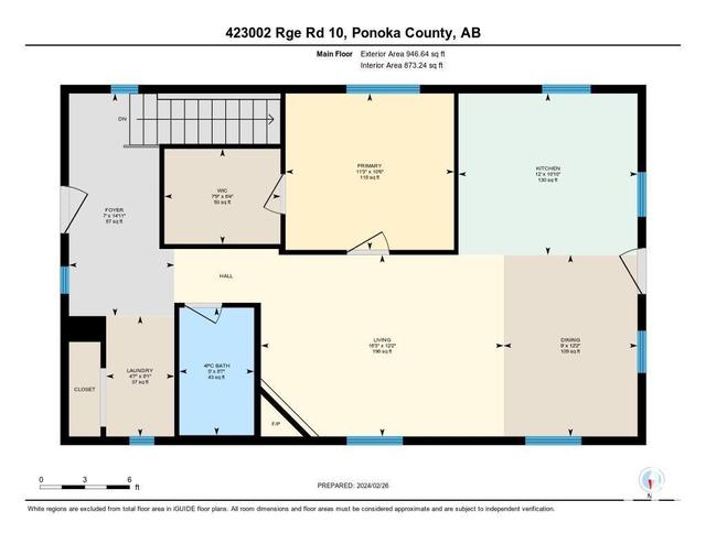 37 - 423002 Rge Rd 10, House detached with 2 bedrooms, 2 bathrooms and null parking in Ponoka County AB | Image 33