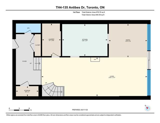 th 4 - 135 Antibes Dr, Townhouse with 3 bedrooms, 3 bathrooms and 1 parking in Toronto ON | Image 33
