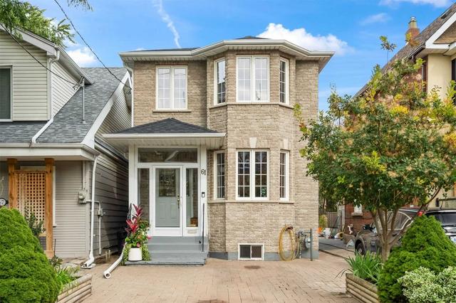 61 Coleridge Ave, House detached with 3 bedrooms, 4 bathrooms and 1 parking in Toronto ON | Image 1