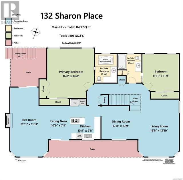 132 Sharon Pl, House detached with 4 bedrooms, 3 bathrooms and 4 parking in Nanaimo BC | Image 58