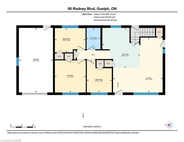 90 Rodney Blvd, House detached with 3 bedrooms, 2 bathrooms and 5 parking in Guelph ON | Image 35