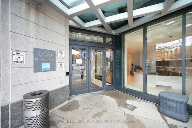 1012 - 600 Fleet St, Condo with 1 bedrooms, 1 bathrooms and 1 parking in Toronto ON | Image 12