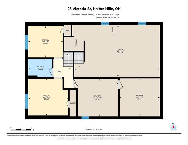 26 Victoria St, House detached with 2 bedrooms, 2 bathrooms and 4 parking in Halton Hills ON | Image 20