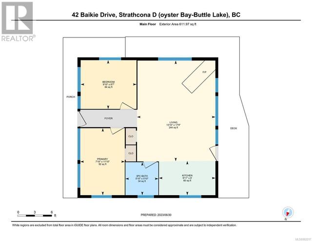 42 Baikie Dr, House detached with 2 bedrooms, 1 bathrooms and 2 parking in Strathcona D (Oyster Bay   Buttle Lake) BC | Image 64