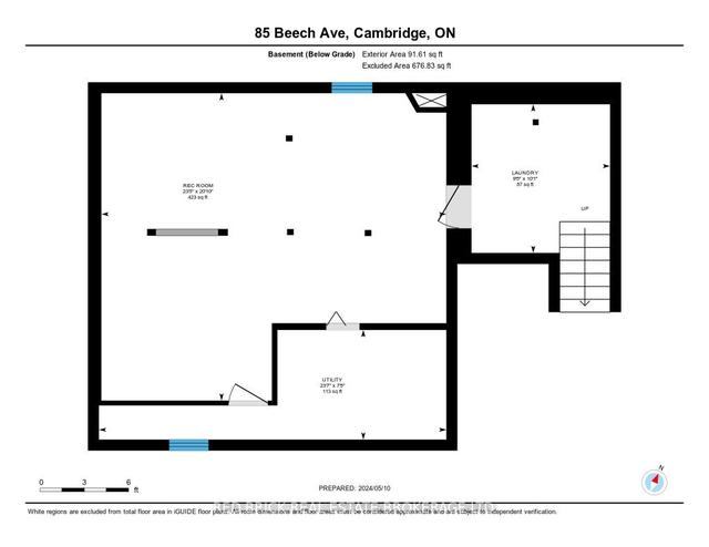 85 Beech Ave, House detached with 3 bedrooms, 1 bathrooms and 4 parking in Cambridge ON | Image 35