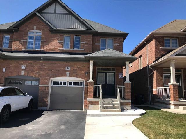 upper - 30 Freedom Oaks Tr, House semidetached with 3 bedrooms, 3 bathrooms and 3 parking in Brampton ON | Image 1