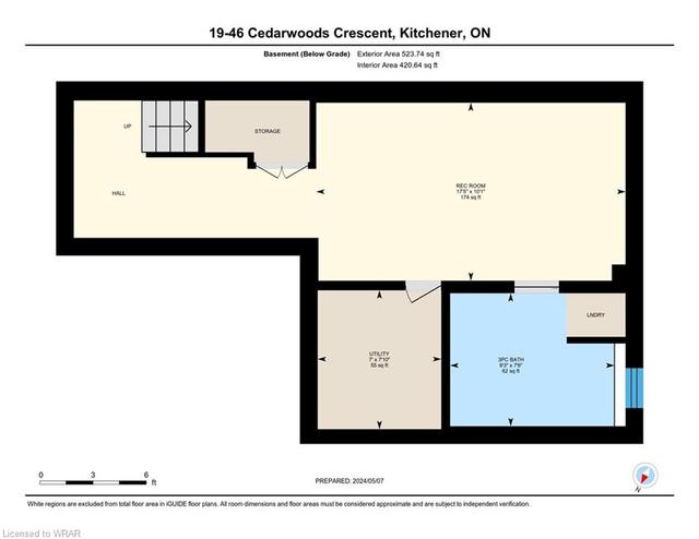 19 - 46 Cedarwoods Cres, House attached with 3 bedrooms, 2 bathrooms and 2 parking in Kitchener ON | Image 33
