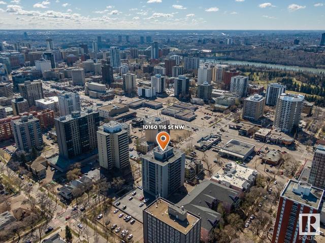 1303 - 10160 116 St Nw, Condo with 2 bedrooms, 1 bathrooms and 1 parking in Edmonton AB | Image 27