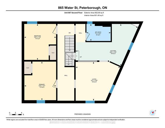 865 - 867 Water St, House detached with 5 bedrooms, 4 bathrooms and 5 parking in Peterborough ON | Image 32