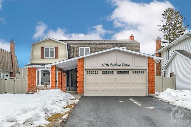 6316 Fortune Drive, House detached with 5 bedrooms, 3 bathrooms and 6 parking in Ottawa ON | Image 1