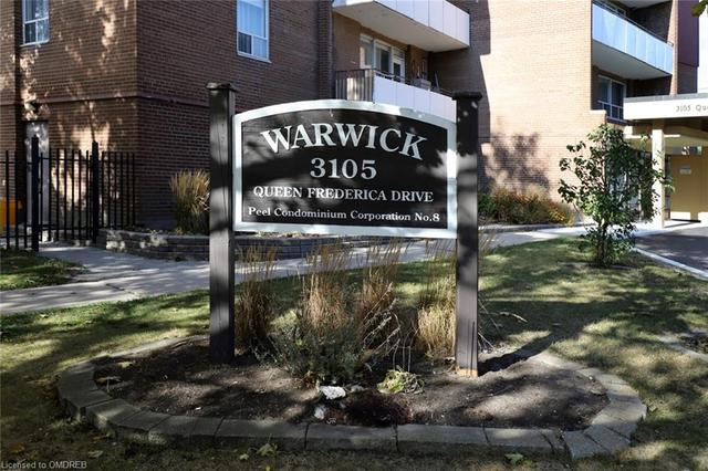 504 - 3105 Queen Frederica Dr, House attached with 1 bedrooms, 1 bathrooms and 1 parking in Mississauga ON | Image 12