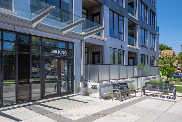 208 - 690 King St W, Condo with 1 bedrooms, 1 bathrooms and 1 parking in Kitchener ON | Image 12