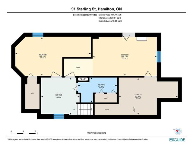 91 Sterling St, House detached with 5 bedrooms, 3 bathrooms and 3 parking in Hamilton ON | Image 35