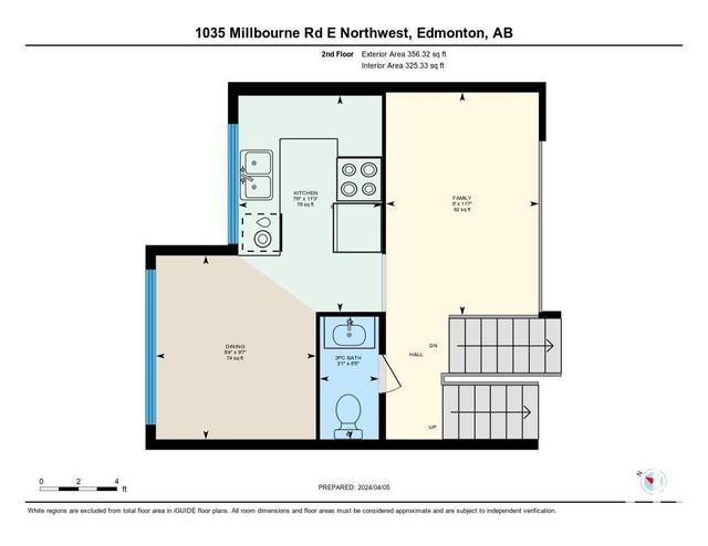 1035 Millbourne Rd E Nw, House attached with 3 bedrooms, 1 bathrooms and 2 parking in Edmonton AB | Image 39