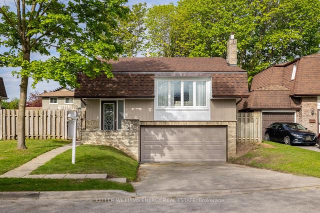 20 Harper Ct, House detached with 3 bedrooms, 1 bathrooms and 5 parking in Whitby ON | Image 1
