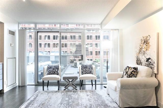 407 - 21 Nelson St, Condo with 1 bedrooms, 1 bathrooms and 0 parking in Toronto ON | Image 5