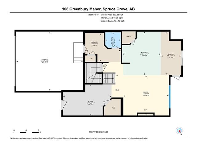 108 Greenbury Mr, House detached with 3 bedrooms, 2 bathrooms and null parking in Spruce Grove AB | Image 35