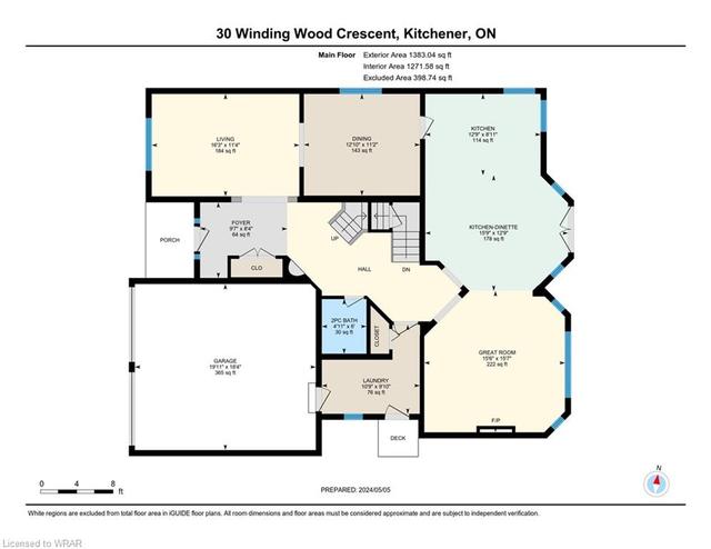 30 Winding Wood Cres, House detached with 4 bedrooms, 2 bathrooms and 4 parking in Kitchener ON | Image 47