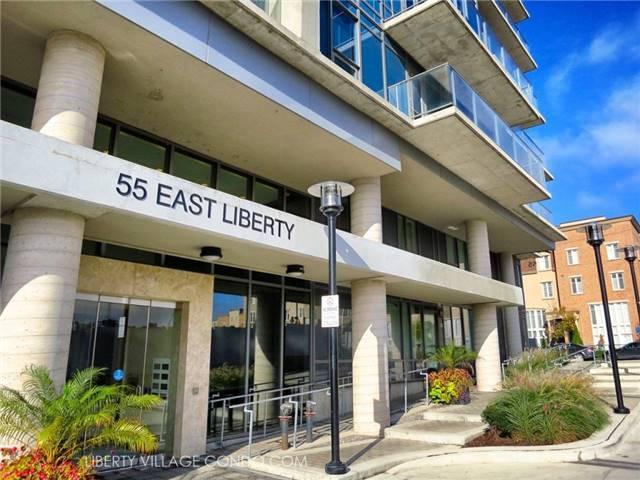 809 - 55 East Liberty St E, Condo with 1 bedrooms, 1 bathrooms and null parking in Toronto ON | Image 1