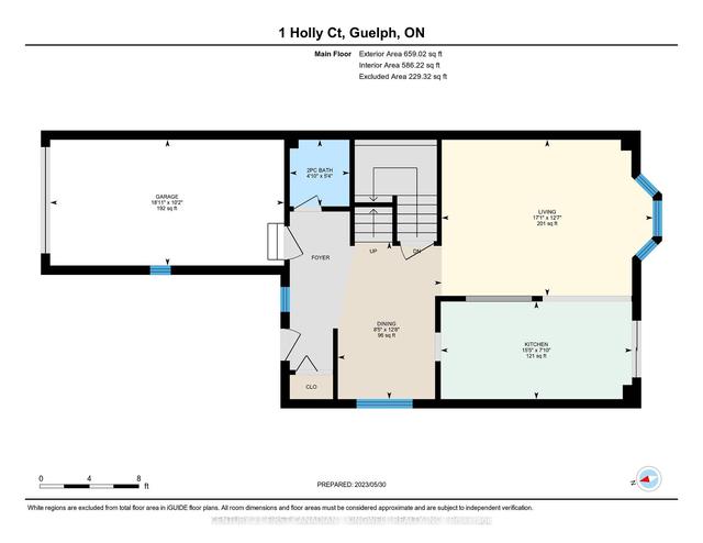 1 Holly Crt, House detached with 3 bedrooms, 2 bathrooms and 3 parking in Guelph ON | Image 32