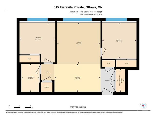 002 - 315 Terravita Private, Condo with 2 bedrooms, 1 bathrooms and 1 parking in Ottawa ON | Image 29