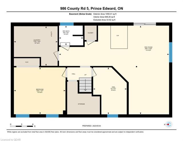 986 County Road 5, House detached with 4 bedrooms, 2 bathrooms and null parking in Prince Edward County ON | Image 32