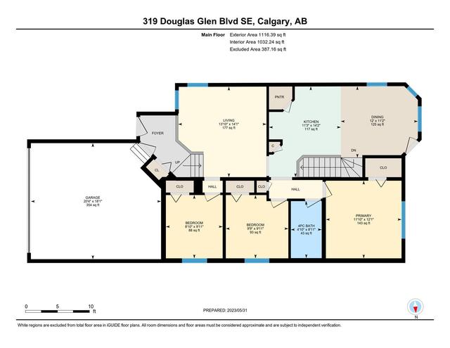 319 Douglas Glen Boulevard Se, House detached with 4 bedrooms, 2 bathrooms and 2 parking in Calgary AB | Image 27