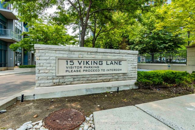1810 - 15 Viking Lane, Condo with 1 bedrooms, 1 bathrooms and 1 parking in Toronto ON | Image 12
