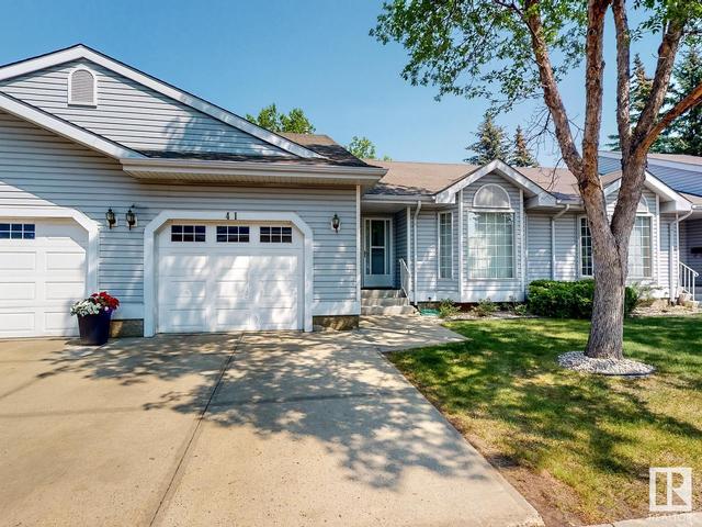 41 - 13217 155 Av Nw Nw, House semidetached with 2 bedrooms, 1 bathrooms and null parking in Edmonton AB | Image 1
