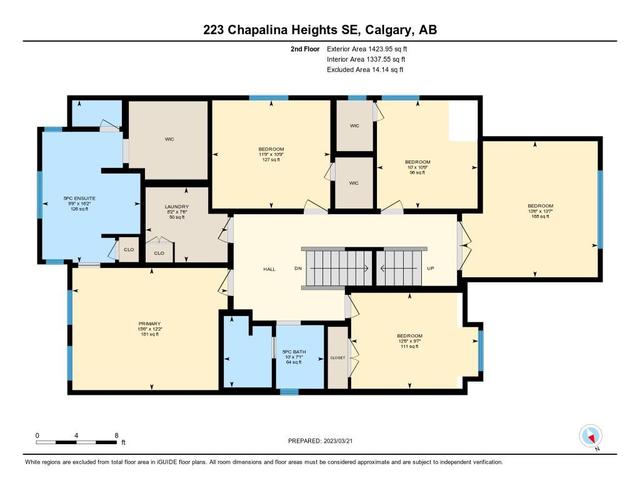 223 Chapalina Heights Se, House detached with 5 bedrooms, 3 bathrooms and 4 parking in Calgary AB | Image 47