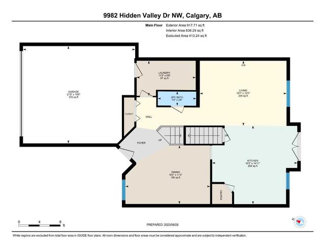 9982 Hidden Valley Drive Nw, House detached with 4 bedrooms, 2 bathrooms and 5 parking in Calgary AB | Image 42
