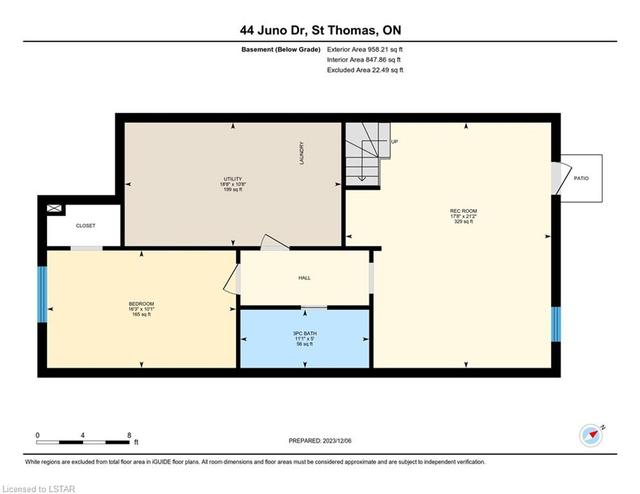 44 Juno Drive, House detached with 4 bedrooms, 2 bathrooms and 2 parking in St. Thomas ON | Image 46