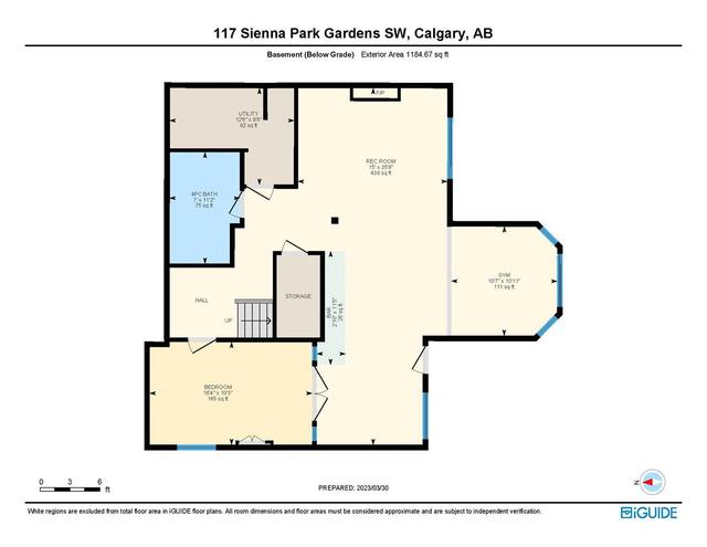 117 Sienna Park Gardens Sw, House detached with 5 bedrooms, 3 bathrooms and 4 parking in Calgary AB | Image 44