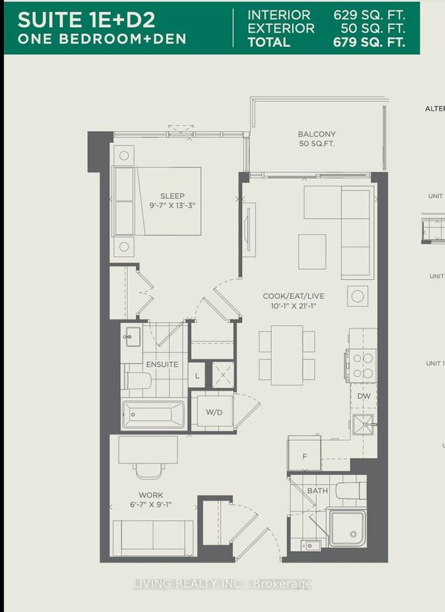 313 - 10 Deerlick Crt, Condo with 1 bedrooms, 2 bathrooms and 1 parking in Toronto ON | Image 8