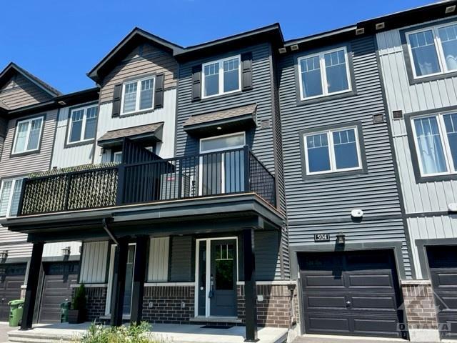 504 Clemency Crescent, Townhouse with 2 bedrooms, 2 bathrooms and 3 parking in Ottawa ON | Image 1