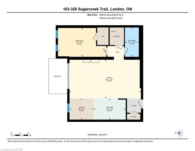 103 - 320 Sugarcreek Trail, House attached with 1 bedrooms, 1 bathrooms and 1 parking in London ON | Image 32