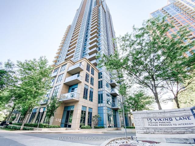 406 - 15 Viking Lane, Condo with 1 bedrooms, 1 bathrooms and 1 parking in Toronto ON | Image 1