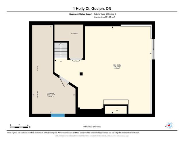 1 Holly Crt, House detached with 3 bedrooms, 2 bathrooms and 3 parking in Guelph ON | Image 35