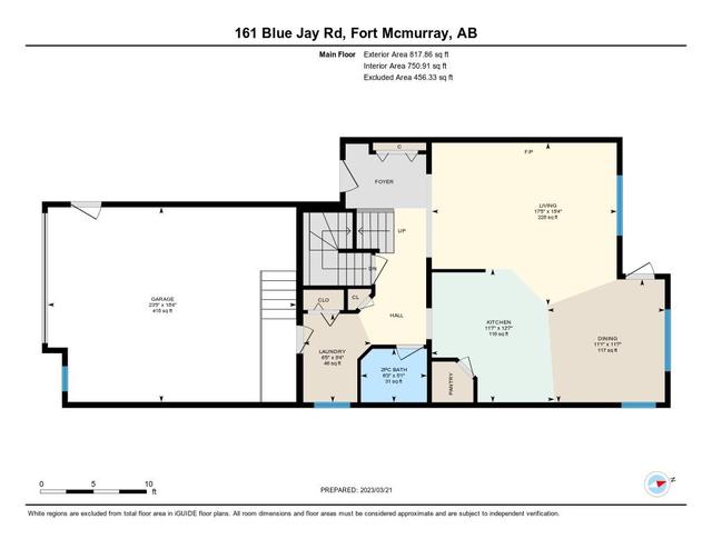 161 Blue Jay Road, House detached with 5 bedrooms, 3 bathrooms and 3 parking in Wood Buffalo AB | Image 14